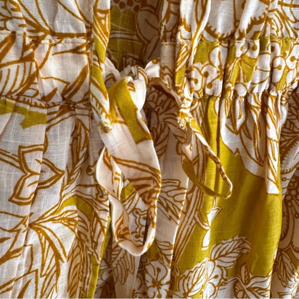 NWOT By Anthropologie Ember Kaftan Floral Embroidered Beach Cover Up - Picture 8 of 9